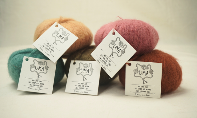Uma 37% Baby Suri - 37% Super Kid Mohair - 26% Mulberry Silk