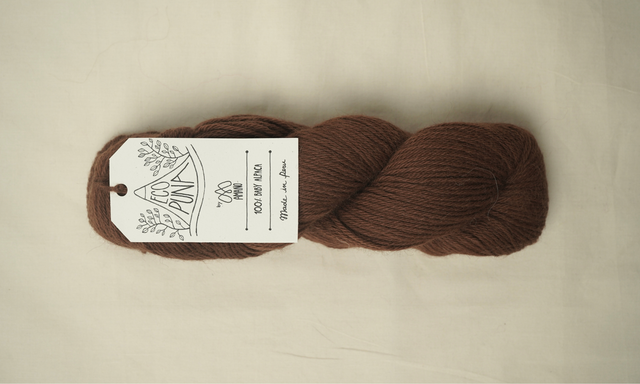 Eco Puna 100% Baby Alpaca.