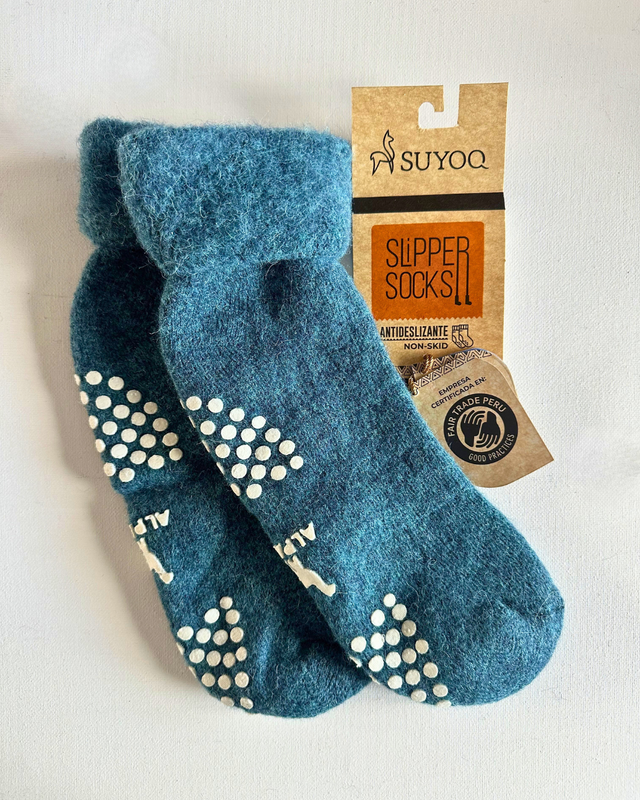 Baby Alpaca Slipper Socks