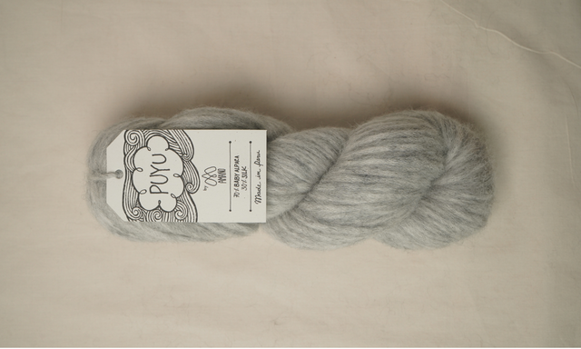 Puyu 70% Baby Alpaca, 30% Mulberry Silk