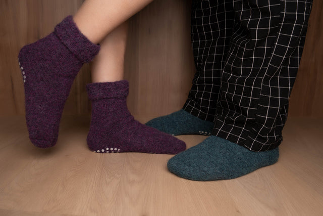 Baby Alpaca Slipper Socks