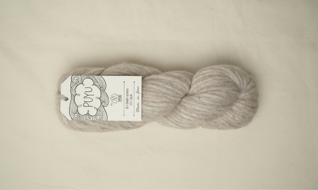 Puyu 70% Baby Alpaca, 30% Mulberry Silk