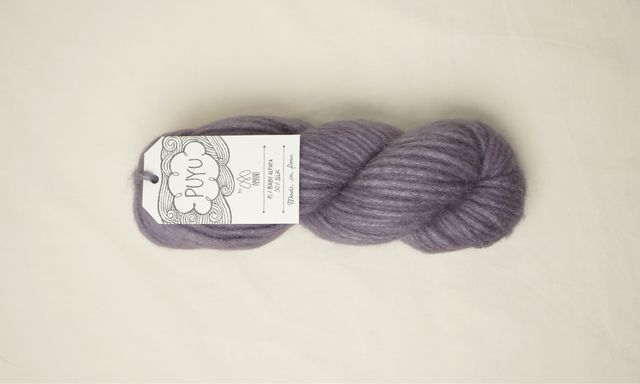 Puyu 70% Baby Alpaca, 30% Mulberry Silk
