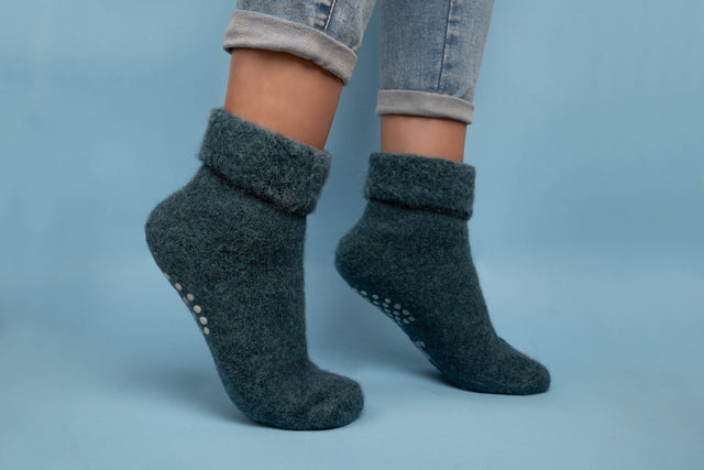 Baby Alpaca Slipper Socks