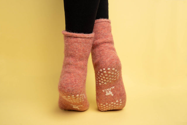 Baby Alpaca Slipper Socks